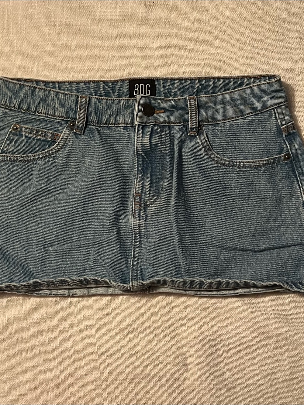 Urban Outfitters BDG Denim Mini Skirt, Medium
